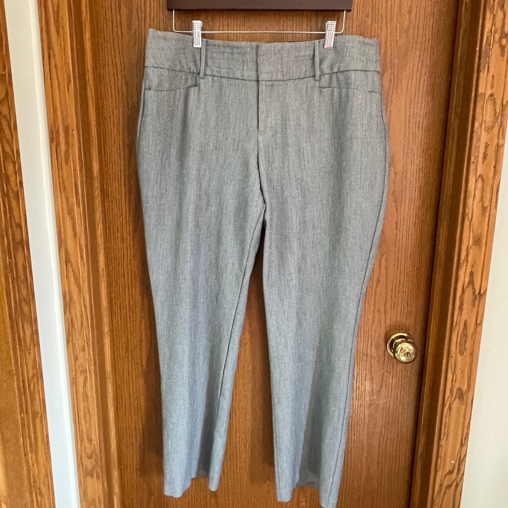 Apt. 9 Plus Gray Dress Slacks